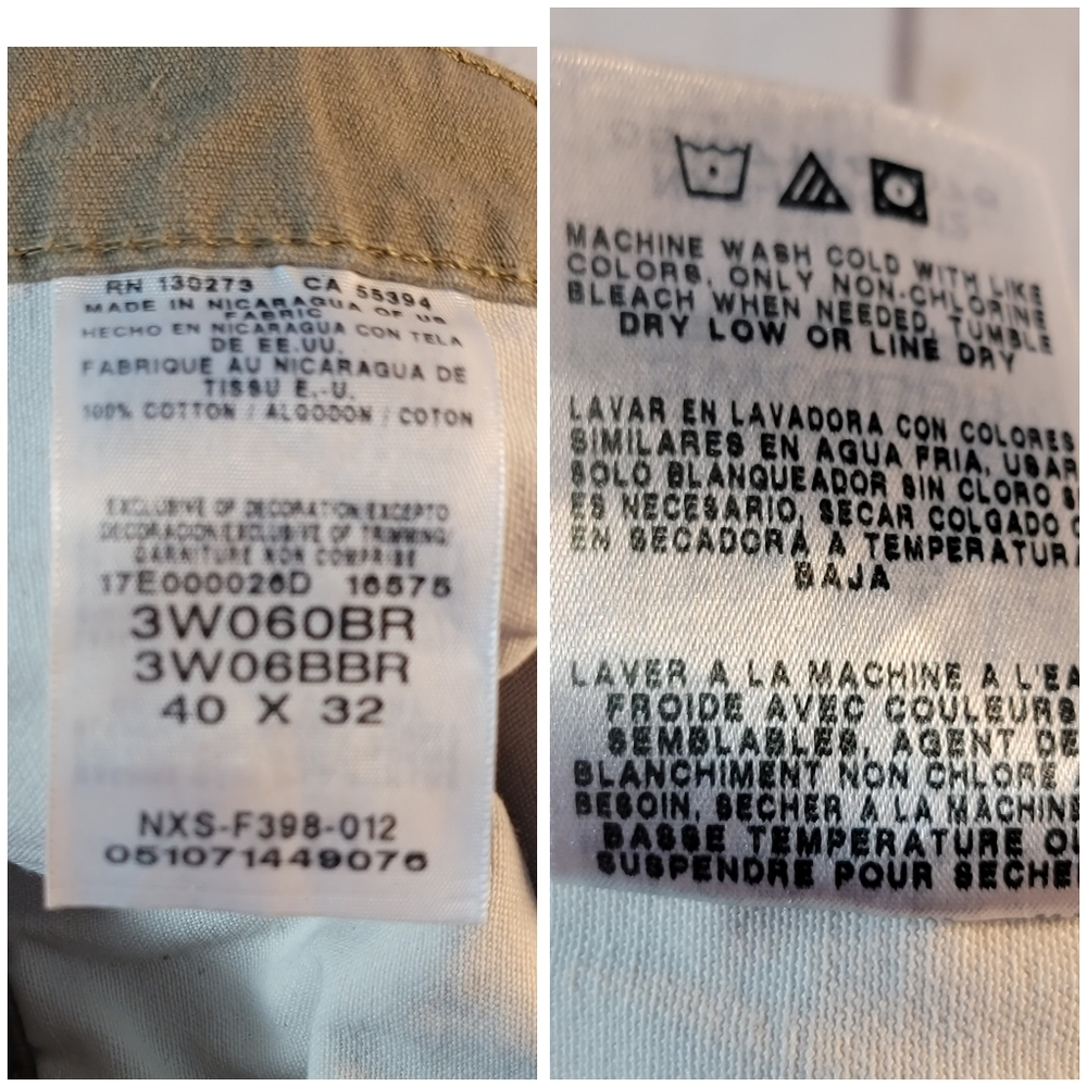 Wrangler Riggs Workwear Ripstop Heavy Duty Ranger Job Work Pants Men's 40x32 - Picture 15 of 16